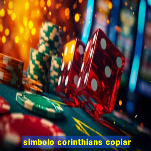 simbolo corinthians copiar